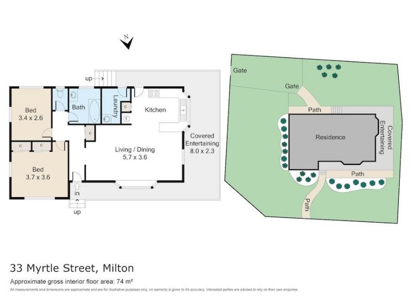 33 Myrtle Street, Milton NSW 2538 Floorplan