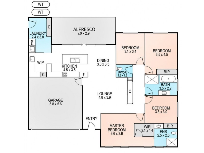 47 Tulip Oak Drive, Ulladulla NSW 2539 Floorplan