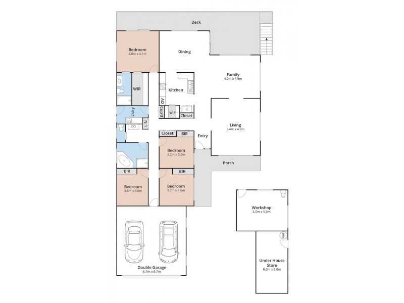 36 Mison Circuit, Mollymook NSW 2539 Floorplan
