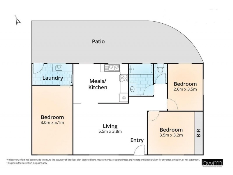 9 Colden Place, Ulladulla NSW 2539 Floorplan