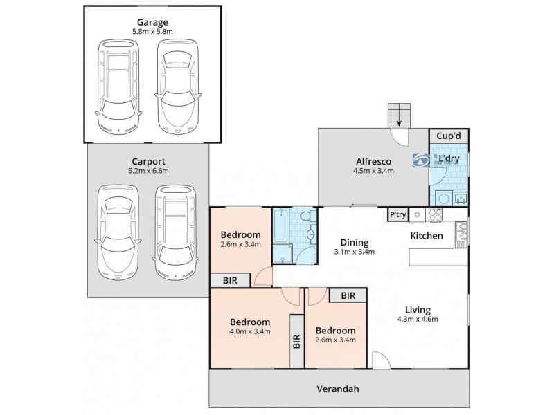 36 Lyra Drive, Lake Tabourie NSW 2539 Floorplan