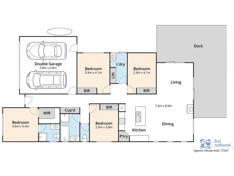 1 Bunya Place, Ulladulla NSW 2539 Floorplan