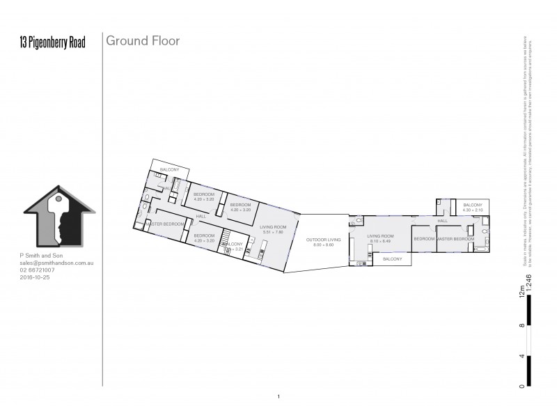 13 Pigeonberry Road, Nobbys Creek NSW 2484 Floorplan