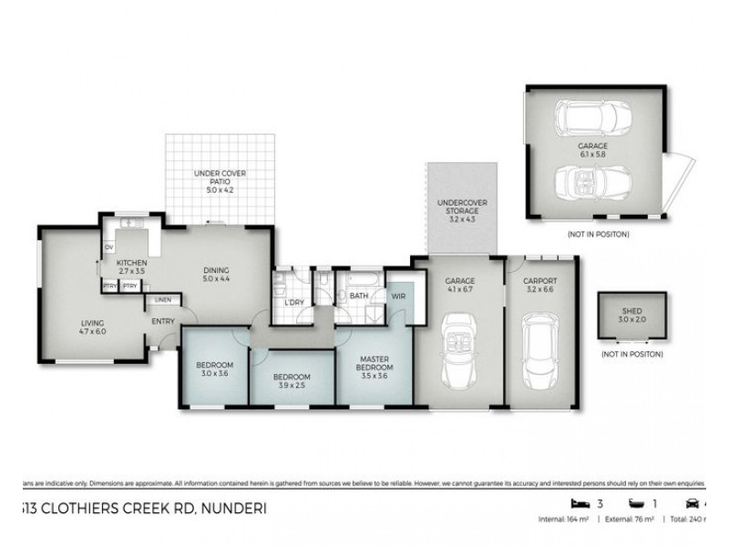 313 Clothiers Creek Road, Nunderi NSW 2484