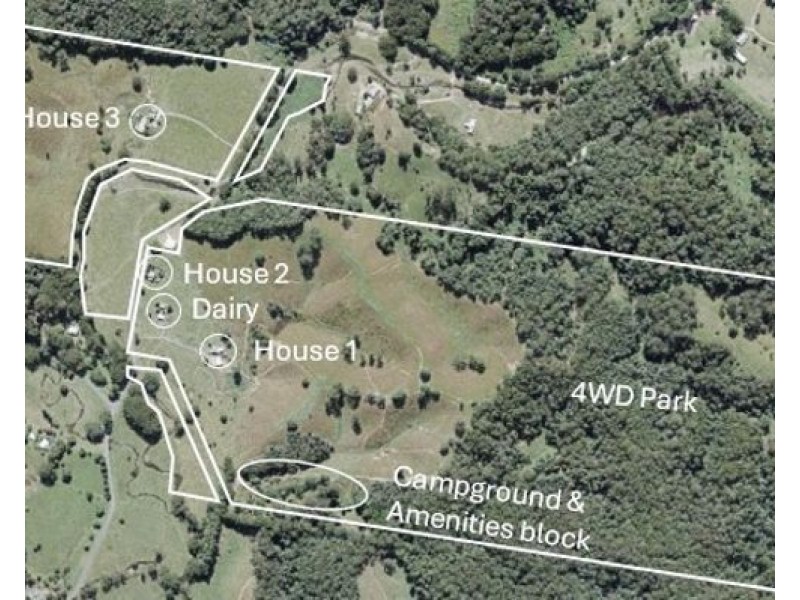 530-542 & 569 Upper Crystal Creek Road, Upper Crystal Creek NSW 2484