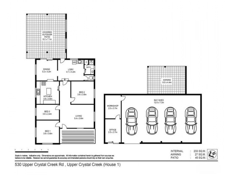 530-542 & 569 Upper Crystal Creek Road, Upper Crystal Creek NSW 2484