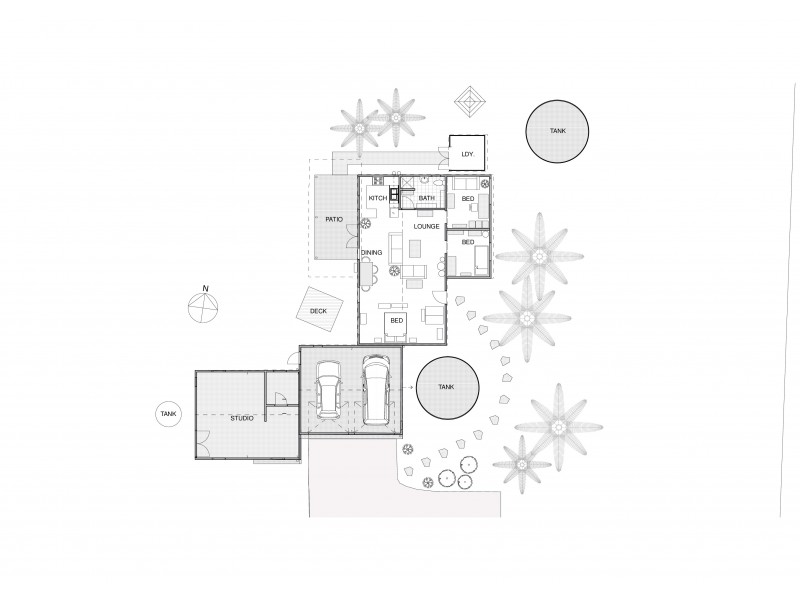 64 Bonnydoon Road, Uki NSW 2484 Floorplan