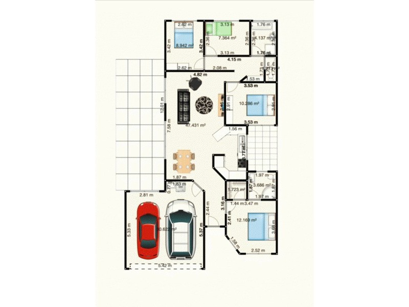 3 Beerwah Place, Forest Lake QLD 4078 Floorplan