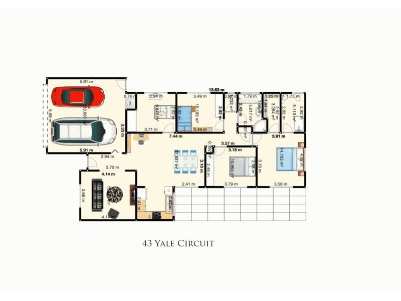 43 Yale Circuit, Forest Lake QLD 4078 Floorplan