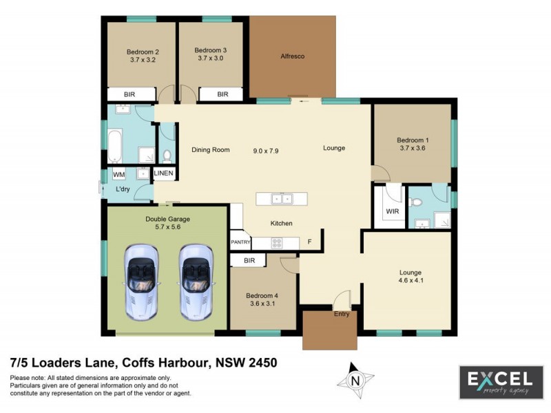 7/5 Loaders Lane, Coffs Harbour NSW 2450 Floorplan