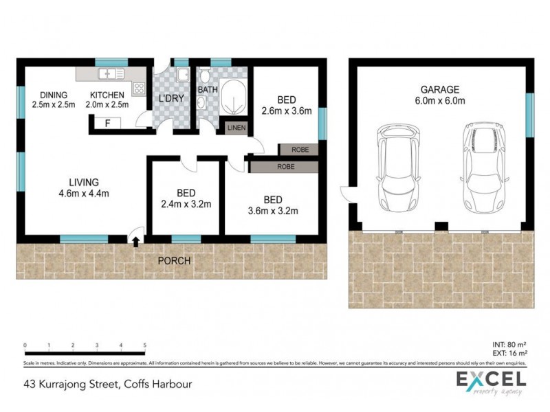 43 Kurrajong Street, Coffs Harbour NSW 2450 Floorplan