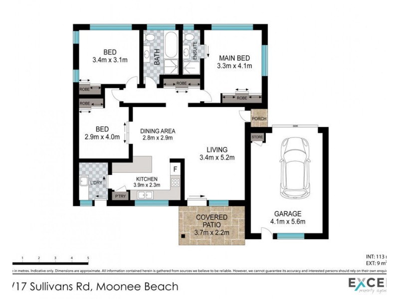 3/17 Sullivans Road, Moonee Beach NSW 2450