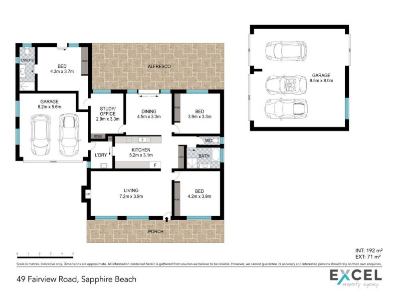 49 Fairview Road, Sapphire Beach NSW 2450 Floorplan