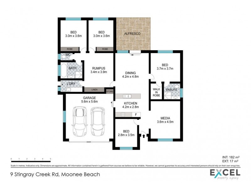 9 Stingray Creek Road, Moonee Beach NSW 2450 Floorplan