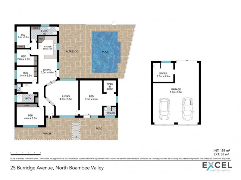 25 Burridge Avenue, North Boambee Valley NSW 2450 Floorplan