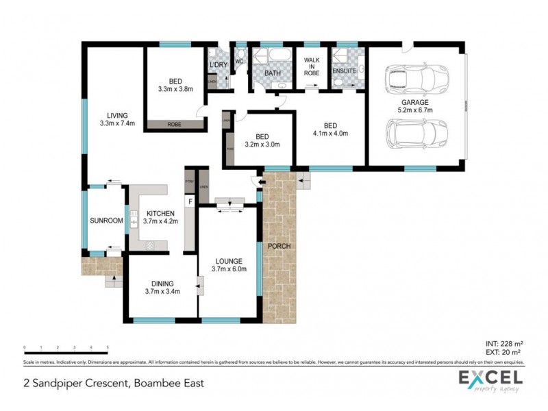 2 Sandpiper Crescent, Boambee East NSW 2452 Floorplan