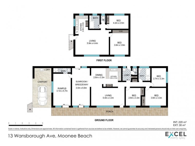 13 Wansborough Avenue, Moonee Beach NSW 2450 Floorplan