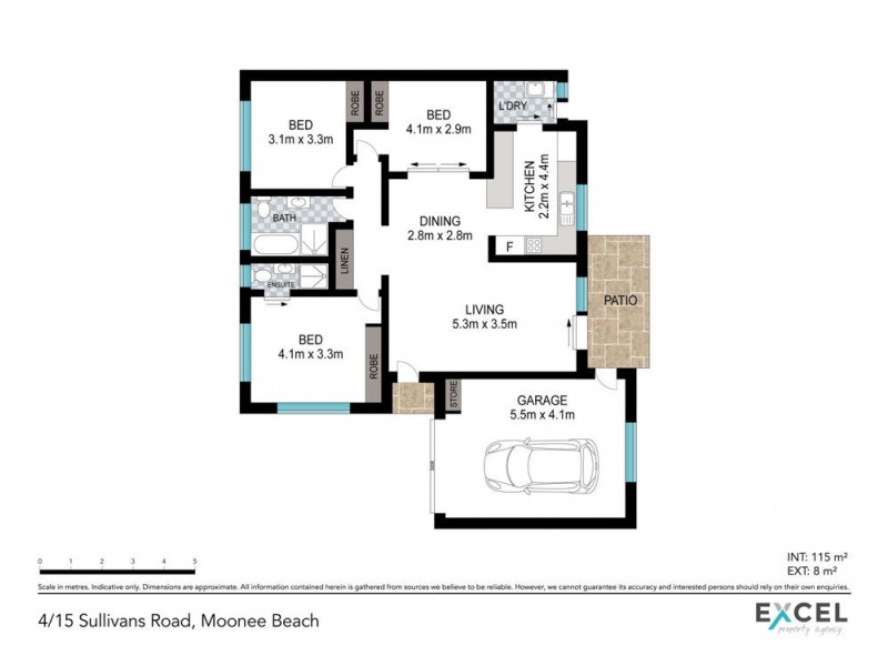 4/15 Sullivans Road, Moonee Beach NSW 2450