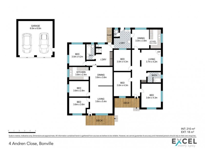 4 Andren Close, Bonville NSW 2441 Floorplan