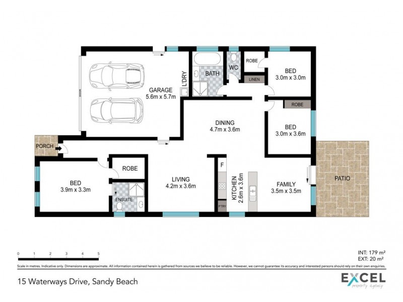 15 Waterways Drive, Sandy Beach NSW 2456 Floorplan