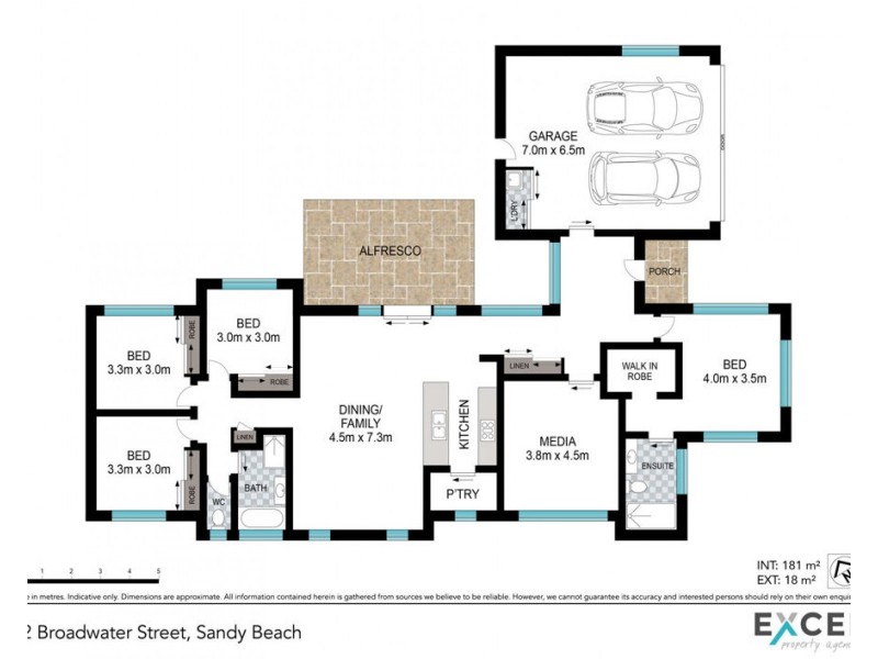 12 Broadwater Street, Sandy Beach NSW 2456