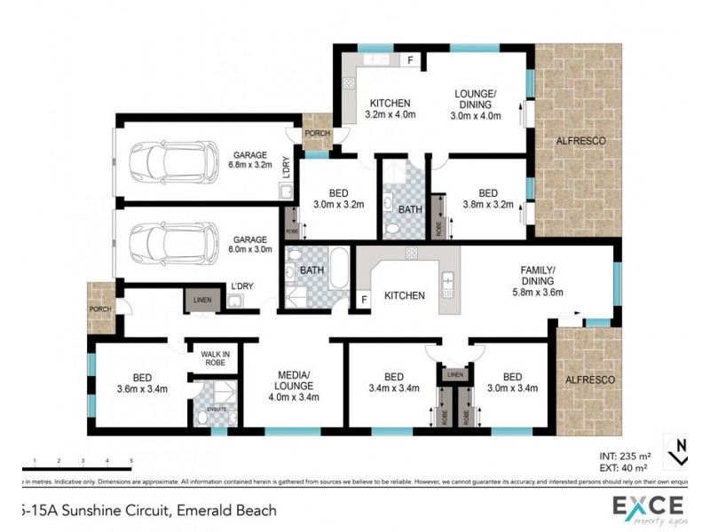 15-15A Sunshine Circuit, Emerald Beach NSW 2456