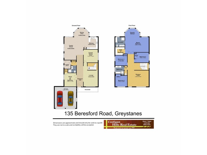 135 Beresford Road, Greystanes NSW 2145 Floorplan