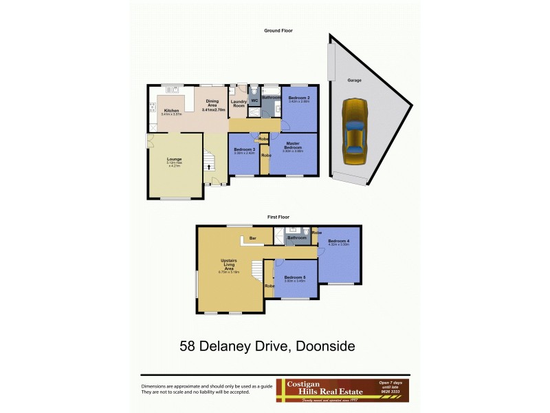 58 Delaney Drive, Doonside NSW 2767 Floorplan