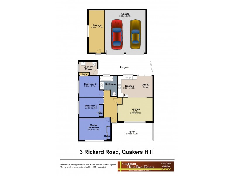 3 Rickard Road, Quakers Hill NSW 2763