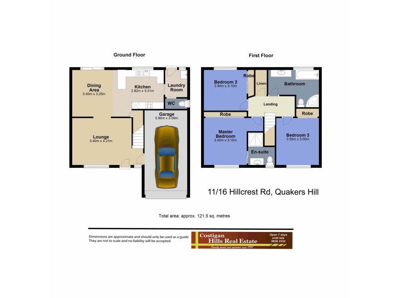 11/16 Hillcrest Road, Quakers Hill NSW 2763 Floorplan