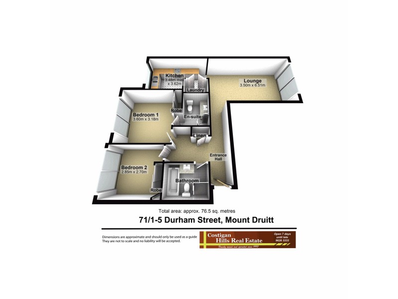 71/1-5 Durham Street, Mount Druitt NSW 2770 Floorplan