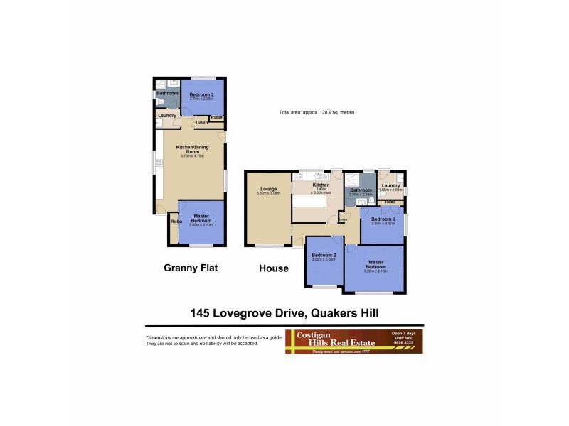 145 Lovegrove Drive, Quakers Hill NSW 2763 Floorplan