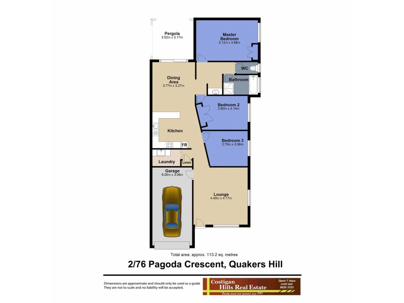 76a Pagoda Crescent, Quakers Hill NSW 2763 Floorplan