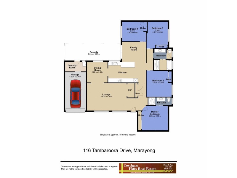 116 Tambaroora Crescent, Marayong NSW 2148 Floorplan
