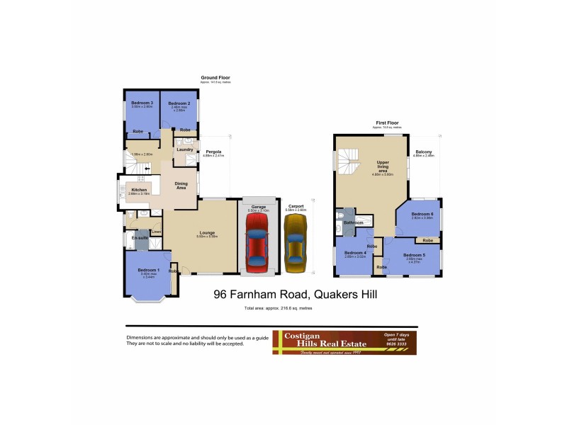 96 Farnham Road, Quakers Hill NSW 2763 Floorplan