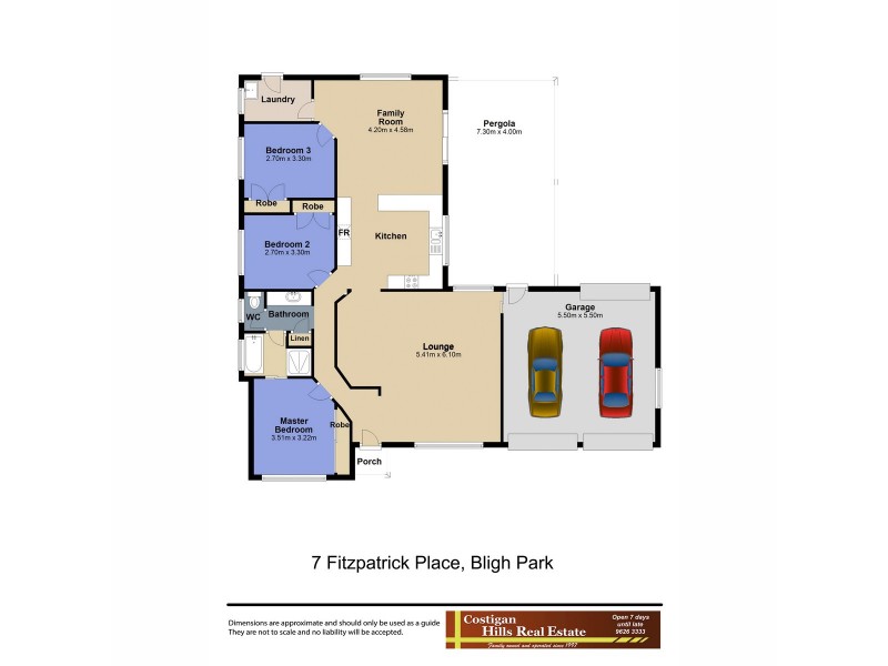 7 Fitzpatrick Place, Bligh Park NSW 2756 Floorplan
