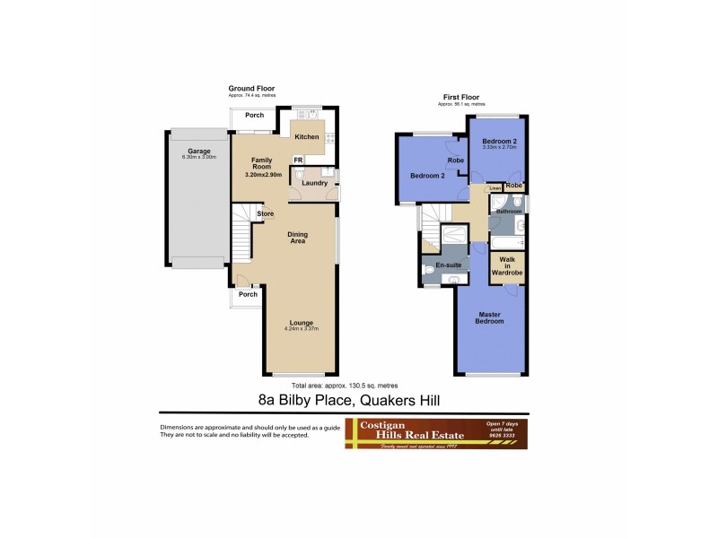 8A Bilby Place, Quakers Hill NSW 2763 Floorplan