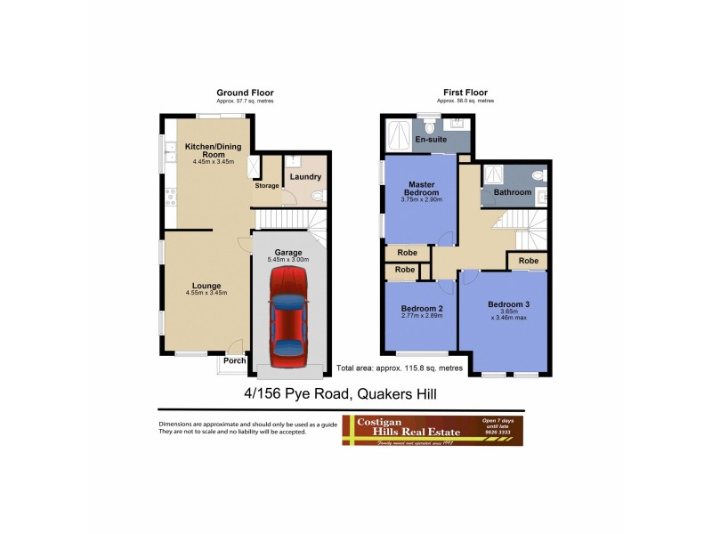 4/156-158 Pye Road, Quakers Hill NSW 2763 Floorplan