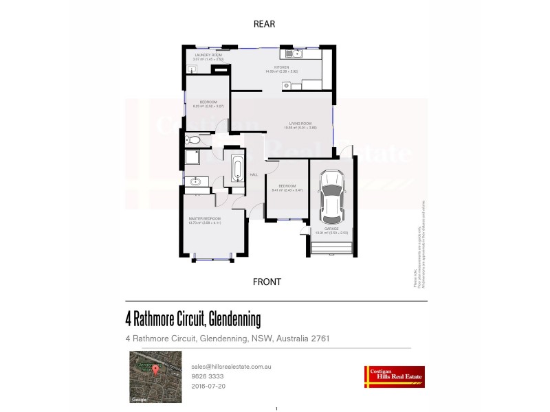 4 Rathmore Circuit, Glendenning NSW 2761 Floorplan
