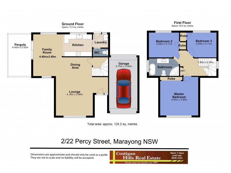 2/22 Percy Street, Marayong NSW 2148 Floorplan