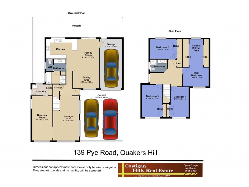 139 Pye Road, Quakers Hill NSW 2763 Floorplan