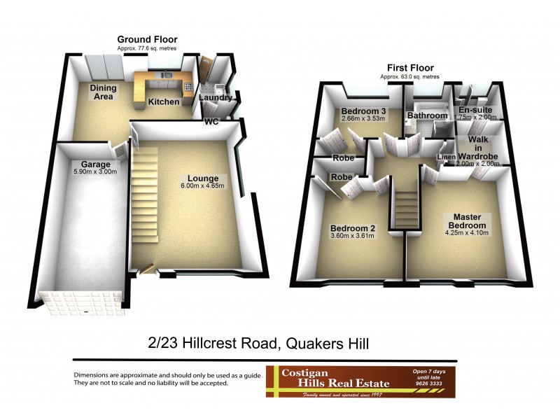 2/23 Hillcrest Road, Quakers Hill NSW 2763 Floorplan