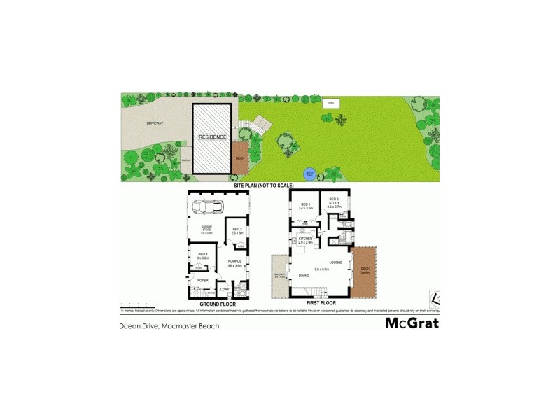 9 Ocean Drive, Macmasters Beach NSW 2251 Floorplan