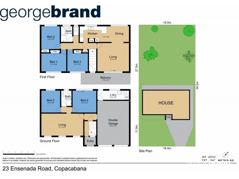 23 Ensenada Road, Copacabana NSW 2251 Floorplan