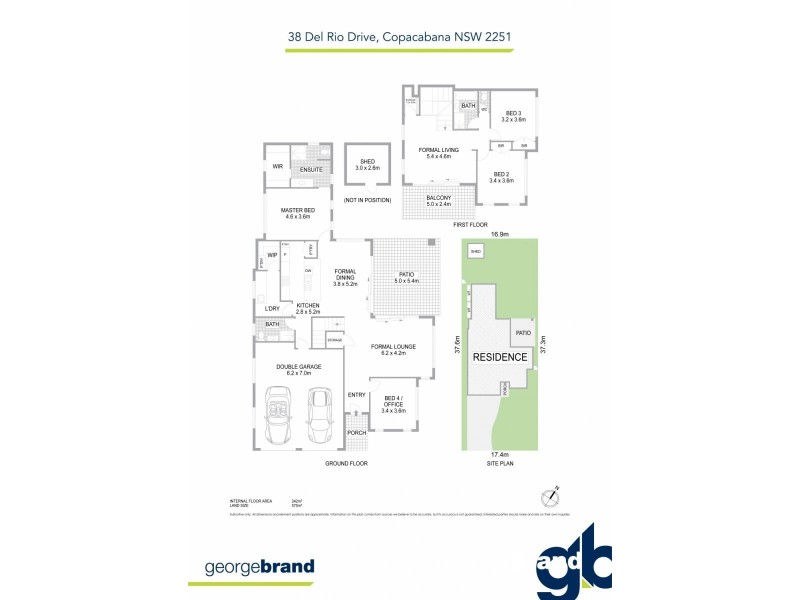38 Del Rio Drive, Copacabana NSW 2251 Floorplan