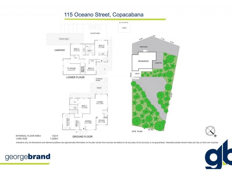 115 Oceano Street, Copacabana NSW 2251 Floorplan