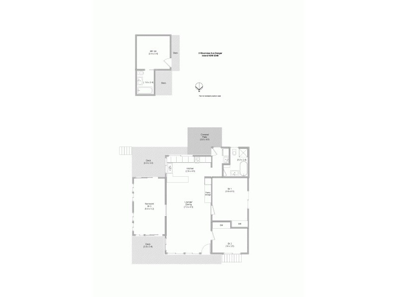 3 Riverview Ave, Dangar Island NSW 2083 Floorplan