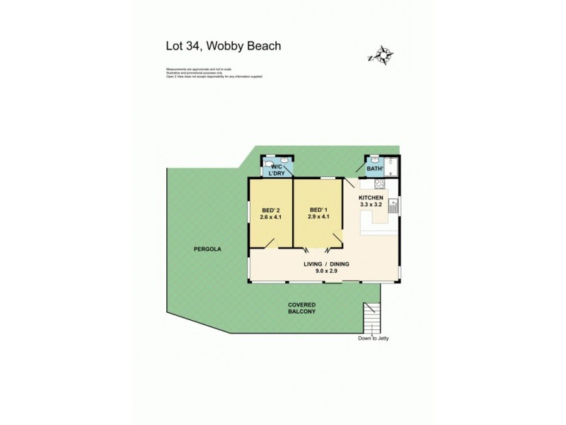 Lot 34 Little Wobby Beach, Little Wobby NSW 2256 Floorplan