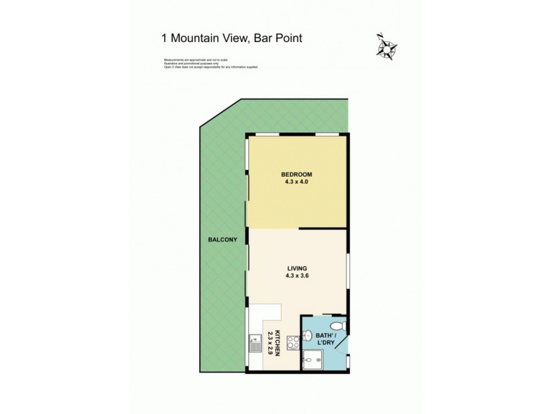 Lot 1 Mountain View Estate, Bar Point NSW 2083 Floorplan