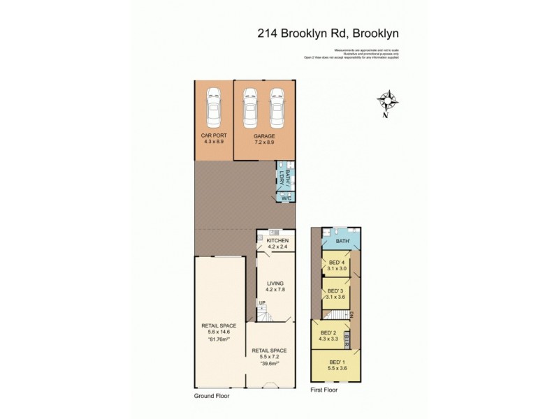214 Brooklyn Rd, Brooklyn NSW 2083 Floorplan